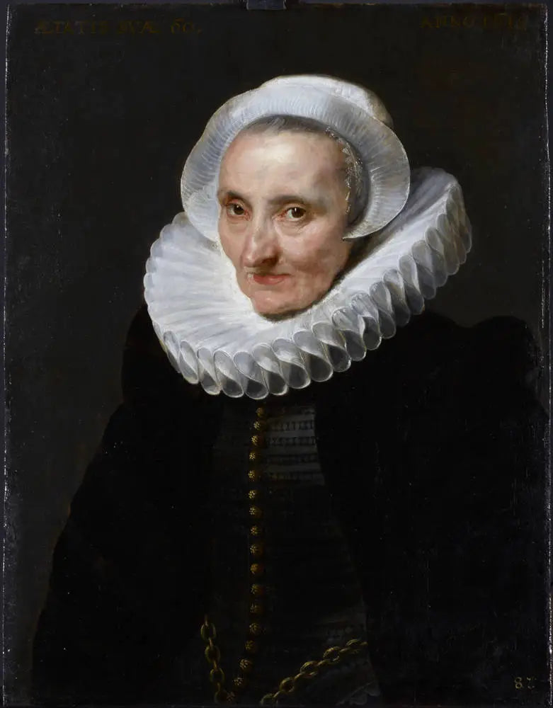 60 वर्षीय महिला का पोर्ट्रेट - Antoine van Dyck
