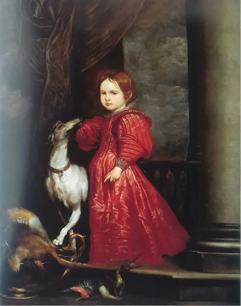 डायना में एक लड़की का पोर्ट्रेट - Antoine van Dyck