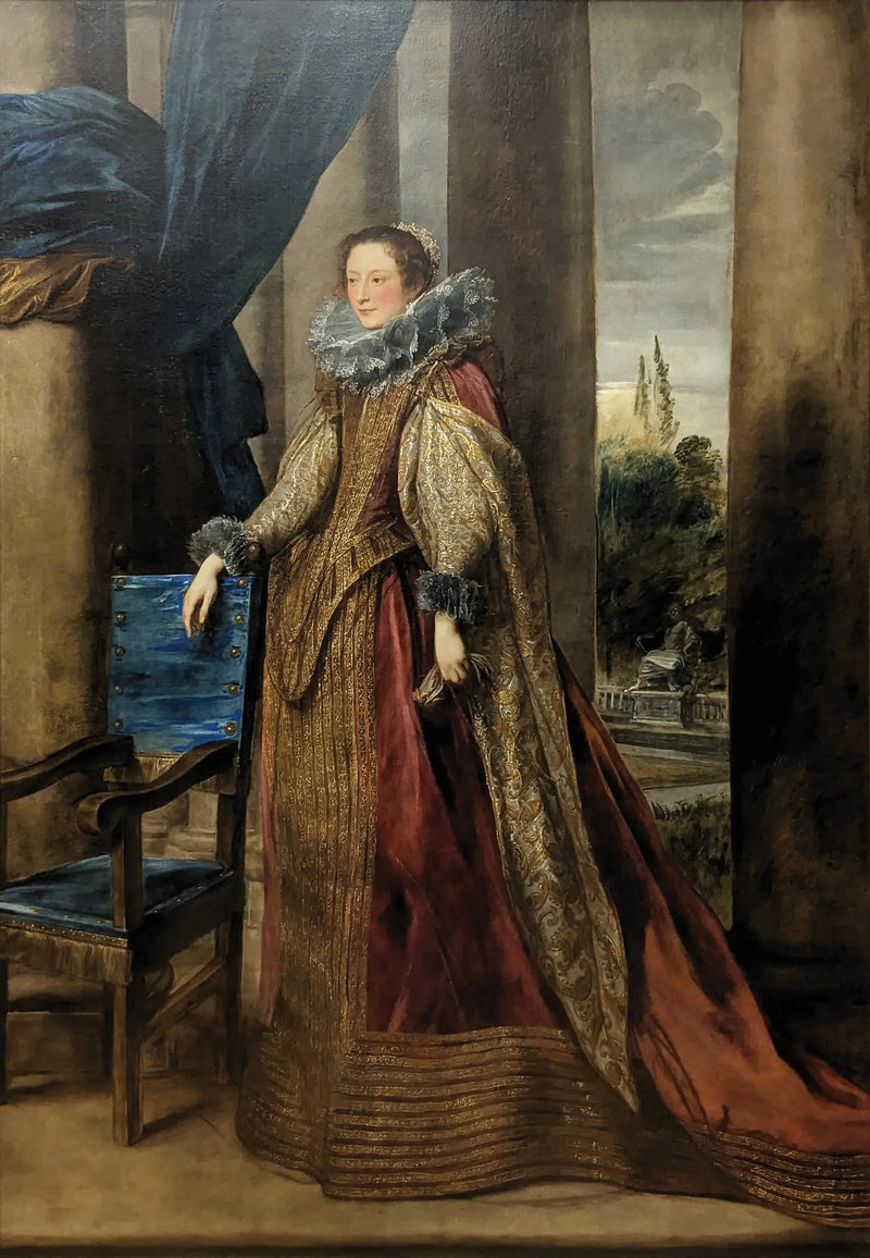 एक कुलीन जेनोइस का पोर्ट्रेट - Antoine van Dyck