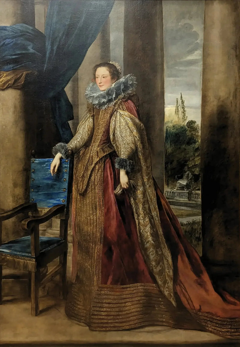 एक कुलीन जेनोइस का पोर्ट्रेट - Antoine van Dyck