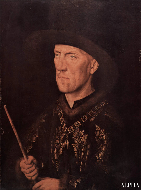 Portrait de Baudouin de Lannoy - Jan Van Eyck - Reproductions de tableaux et peintures haut de gamme