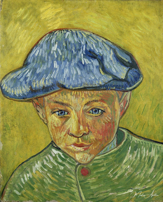 Portrait de Camille Roulin - Van Gogh - Reproductions de tableaux et peintures haut de gamme