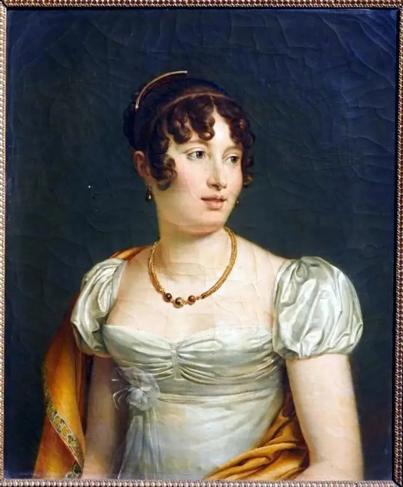 Portrait de Caroline Murat (1782-1839), reine de Naples - François Gérard image 3 copie peinte à la main à l’huile