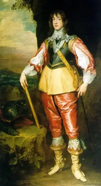 चार्ल्स लुई का पोर्ट्रेट, पालटीन चुनावकर्ता (1617-1680), निर्वासन में - एंटोनी वैन डाइक