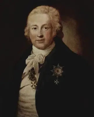 क्रिस्टोफ़ जॉन हेनरिक ग्राफ़ वॉन मेडम (1763-1838) का पोर्ट्रेट - एंटोन ग्राफ़