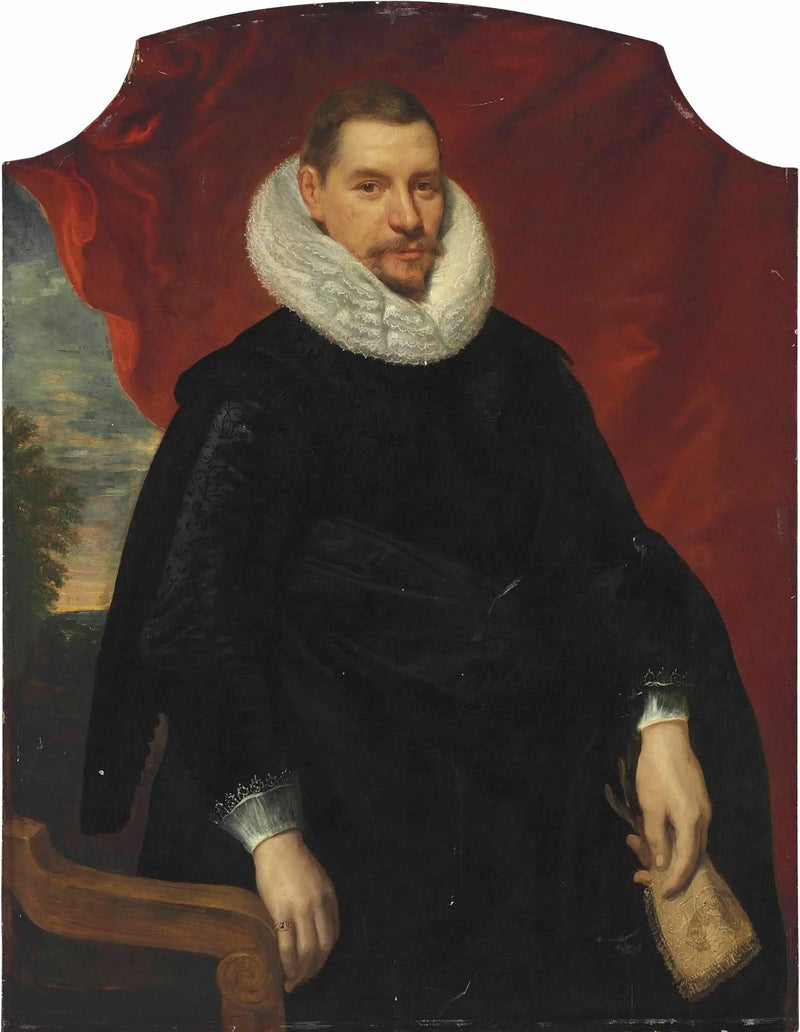 कॉर्नेलिस वान लांटशॉट का पोर्ट्रेट (1572-1656), लगभग 1620 - पीटर पॉल रूबेंस