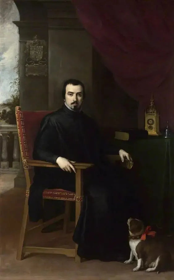 डॉन जस्टिनो दे नेवे का पोर्ट्रेट - बार्टोलोमे़ Esteban Murillo