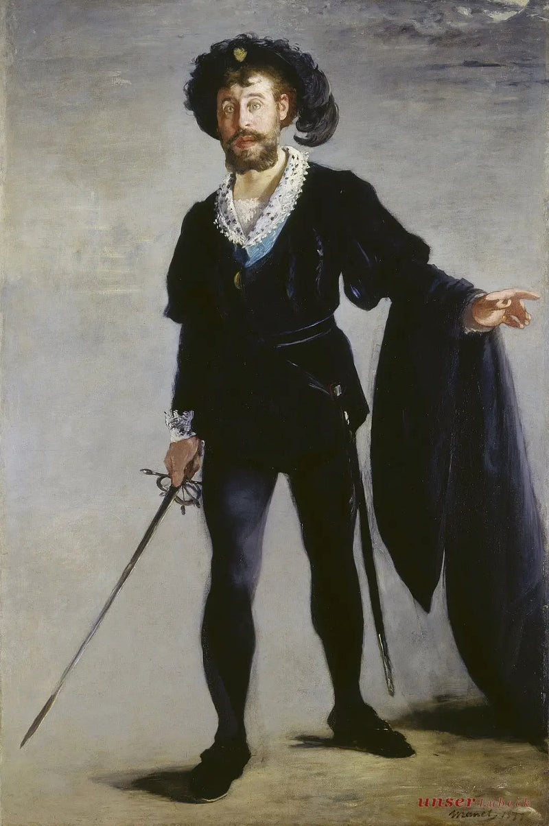 फॉर का चित्र हैमलेट के रूप में - Édouard Manet