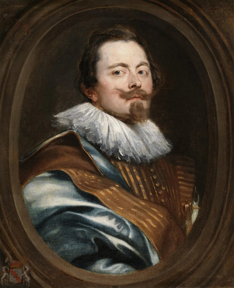 फ्रेडरिक मार्सेलियर का पोर्ट्रेट, राजनयिक - Antoine van Dyck