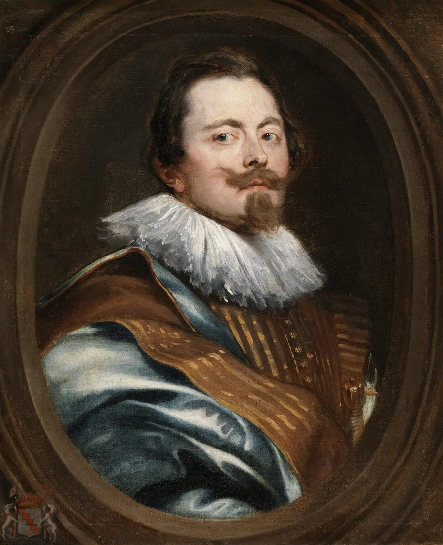 फ्रेडरिक मार्सेलियर का पोर्ट्रेट, राजनयिक - Antoine van Dyck