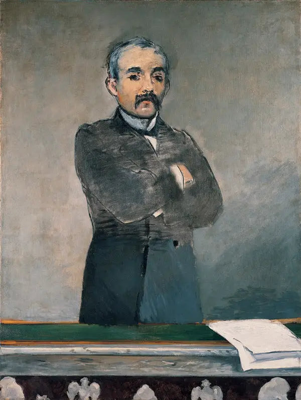 जॉर्ज क्लेमेंसो का चित्र - Édouard Manet
