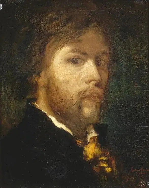 Gustave Moreau द्वारा स्वयं का पोर्ट्रेट - Gustave Moreau