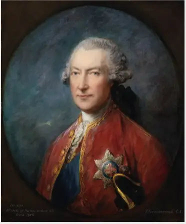ह्यू स्मिथसन (पर्सी), पहले नॉर्थम्बरलैंड के ड्यूक (1714-1786), पूर्व लॉर्ड लेफ्टिनेंट ऑफ़ आयरलैंड का पोर्ट्रेट - थॉमस गेंसबरो