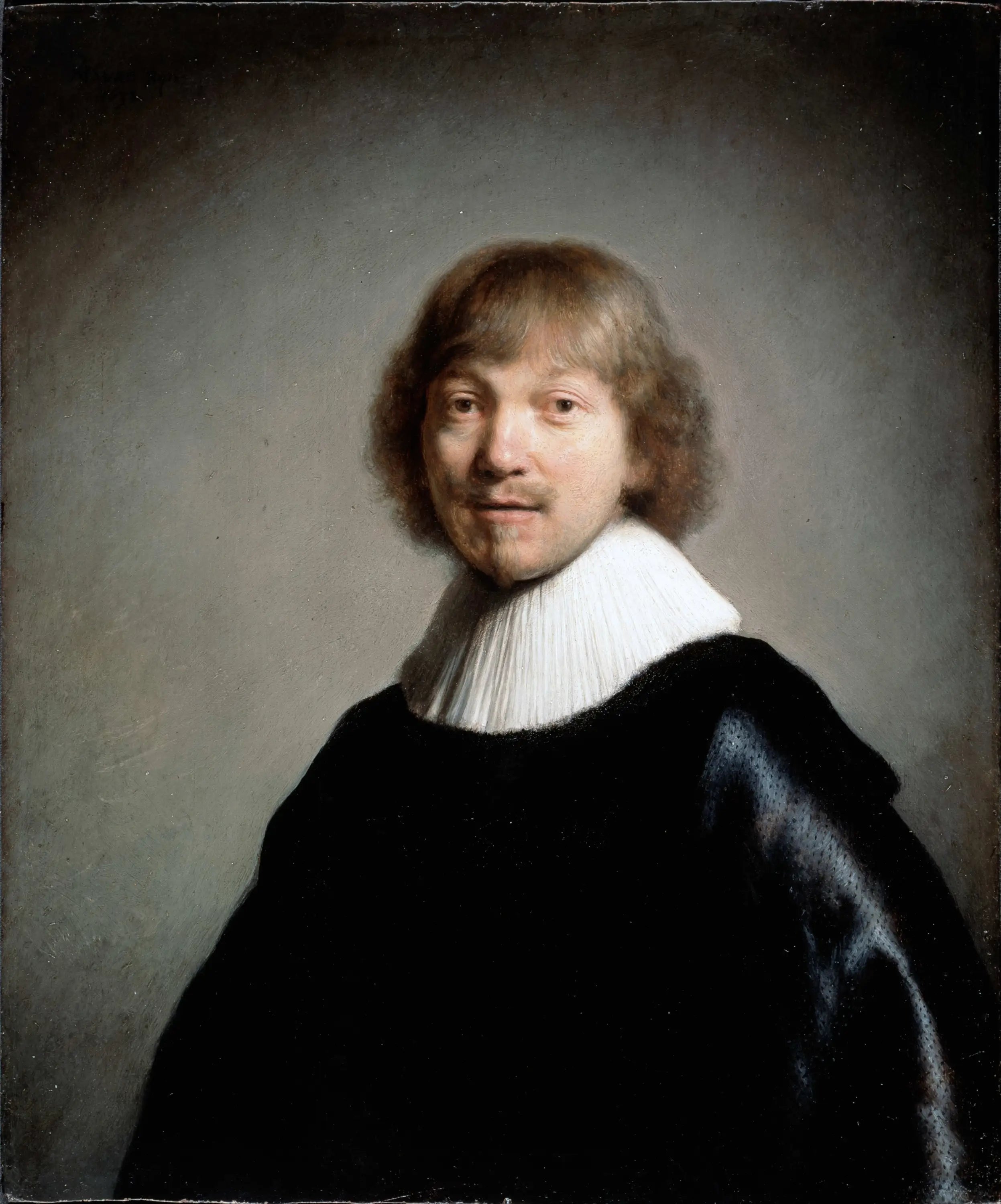 Portrait de Jacob de Gheyn III - Rembrandt image 1 copie peinte à la main à l’huile