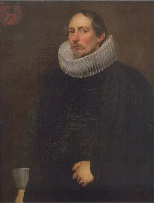 याकूब डी विट्ट (1591-1631) का पोर्ट्रेट, लगभग 1618-1619 - एंटोनी वैन डाइक