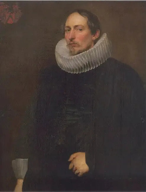 याकूब डी विट्ट (1591-1631) का पोर्ट्रेट, लगभग 1618-1619 - एंटोनी वैन डाइक