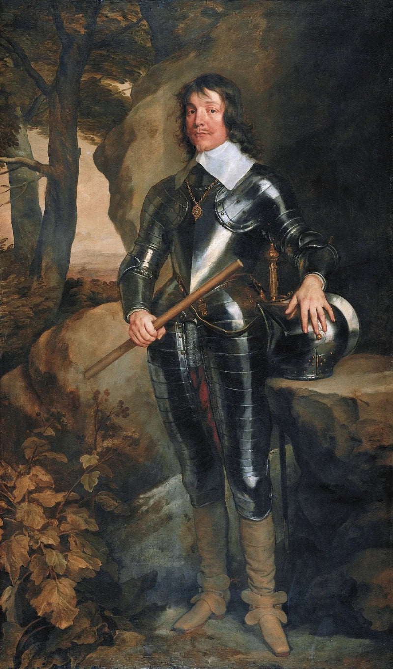 जैक्स, पहले ड्यूक ऑफ हैमिल्टन (1606-1649) का पोर्ट्रेट - Antoine van Dyck
