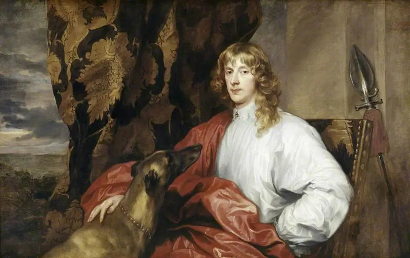 जेम्स स्टुअर्ट (1612–1655), रिचमंड के पहले ड्यूक और लेनॉक्स के चौथे ड्यूक का पोर्ट्रेट - एंटोनी वैन डाइक