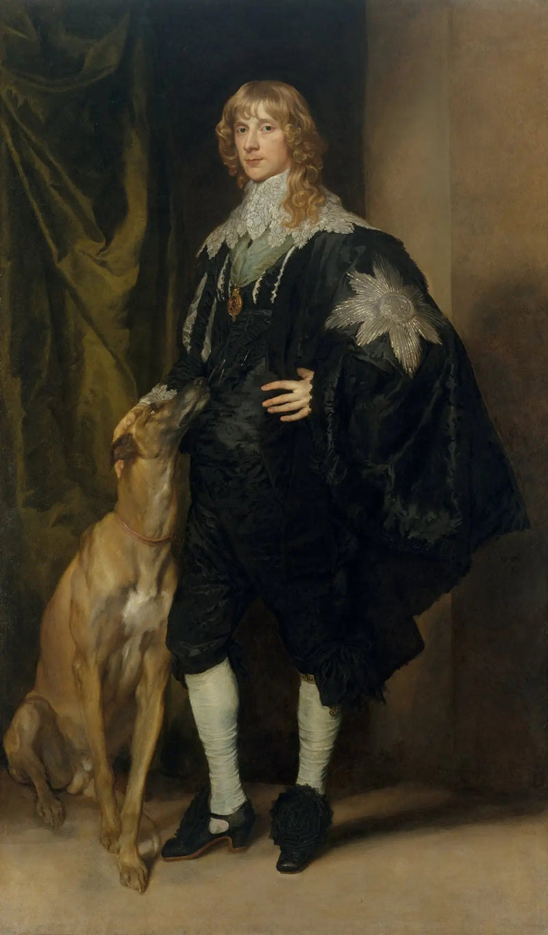 जेम्स स्टुअर्ट, ड्यूक ऑफ लेनॉक्स और रिचमंड का पोर्ट्रेट - Antoine van Dyck