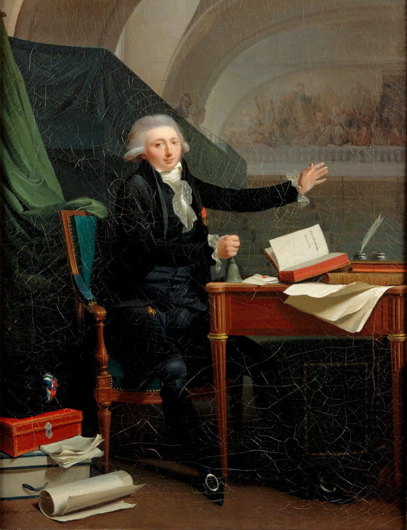 जन एंथोनी डी अवेरहोल्ट का पोर्ट्रेट (1756-1792) - लुई-लेओपोल्ड बोइली