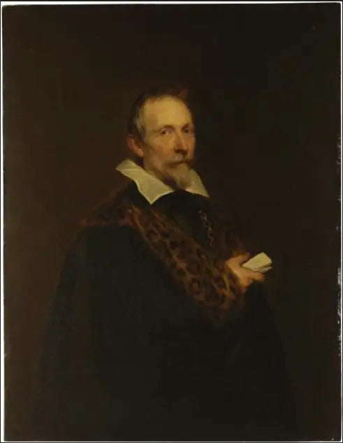 जान वैन डेन वूवर का पोर्ट्रेट - Antoine van Dyck