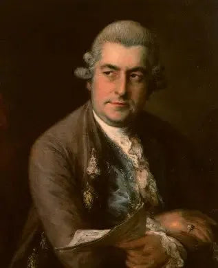 योहान क्रिश्चियन बाख (1735-1782) का पोर्ट्रेट - थॉमस गेन्सबरो