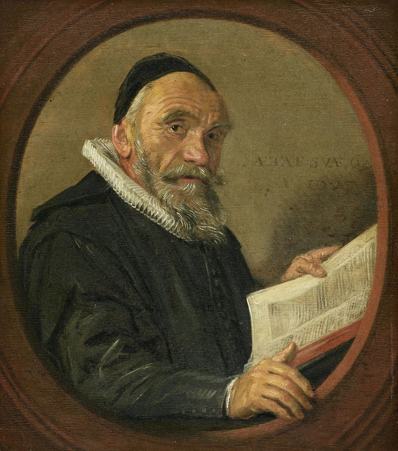 जॉनाहेस एक्रोनियस का पोर्ट्रेट - फ्रांस हॉल्स