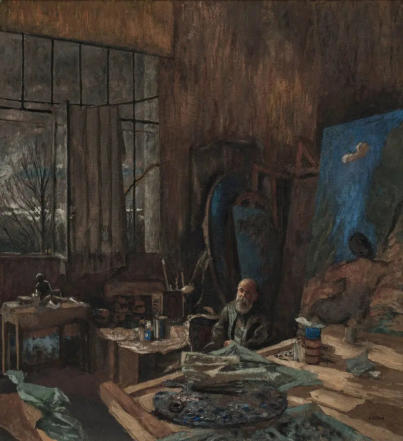 केर्र-Xavier Roussel का पोर्ट्रेट - Édouard Vuillard