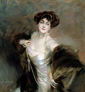 Portrait de Lady Diaz Albertini - Giovanni Boldini - Alpha Reproduction
