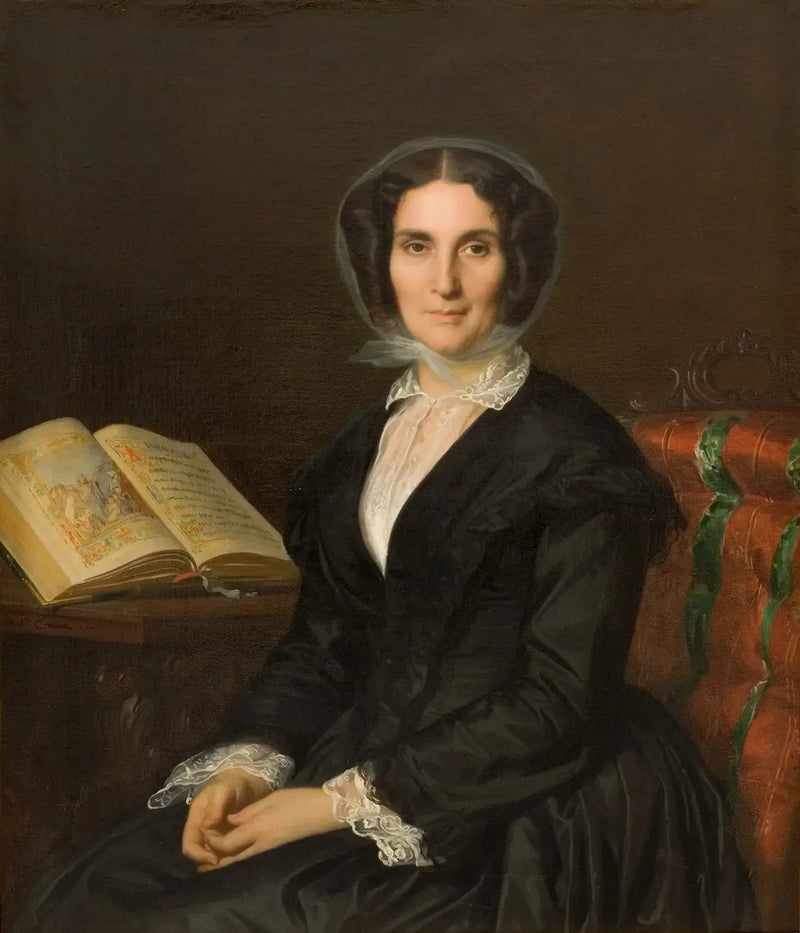 मैडम लुईस मारेस, née Bidreman का पोर्ट्रेट - Alexandre Cabanel