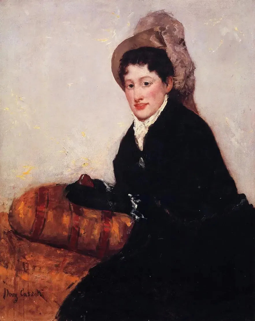 सुबह के लिए तैयार Madame X का चित्र - मैरी कैसट