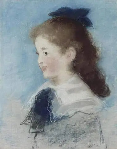 माडम हेच्ट का प्रोफाइल चित्र - Édouard Manet
