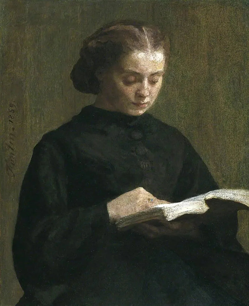 मिस मैडम Marie Fantin-Latour का पोर्ट्रेट - हेनरी Fantin-Latour