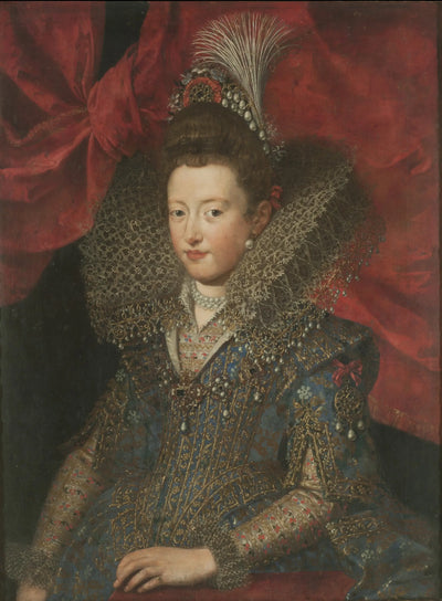 Portrait de Marguerite Gonzague - Frans Pourbus the Younger - Alpha Reproduction