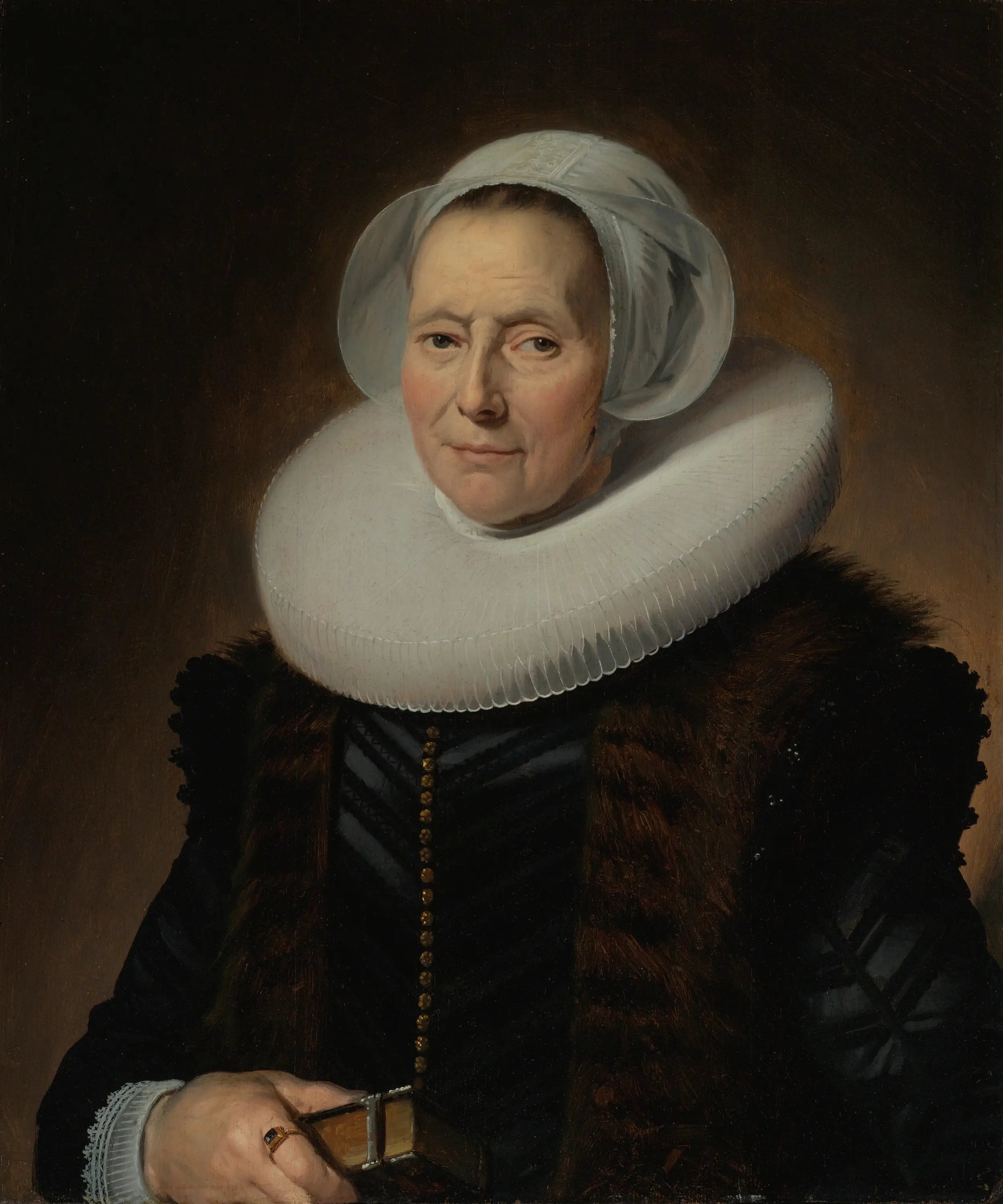 Portrait de Maritje Claesdr Vooght - Frans Hals - Alpha Reproduction