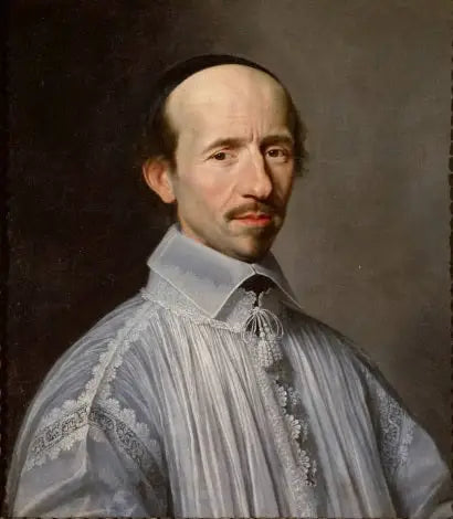 Portrait de Martin de Barcos abbé de Saint-Cyran - Philippe de Champaigne - Alpha Reproduction