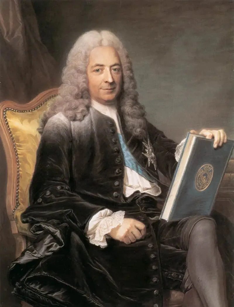 फिलिबर्ट ओर्री (1689-1747) का पोर्ट्रेट - मोरिस-क्वेंटिन डी ला टूर