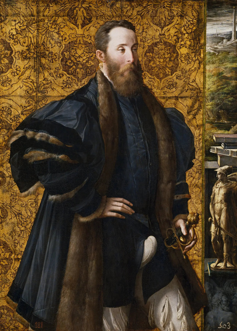 पियेर मारिया Rossi de San Secondo का पोर्ट्रेट - Parmigianino