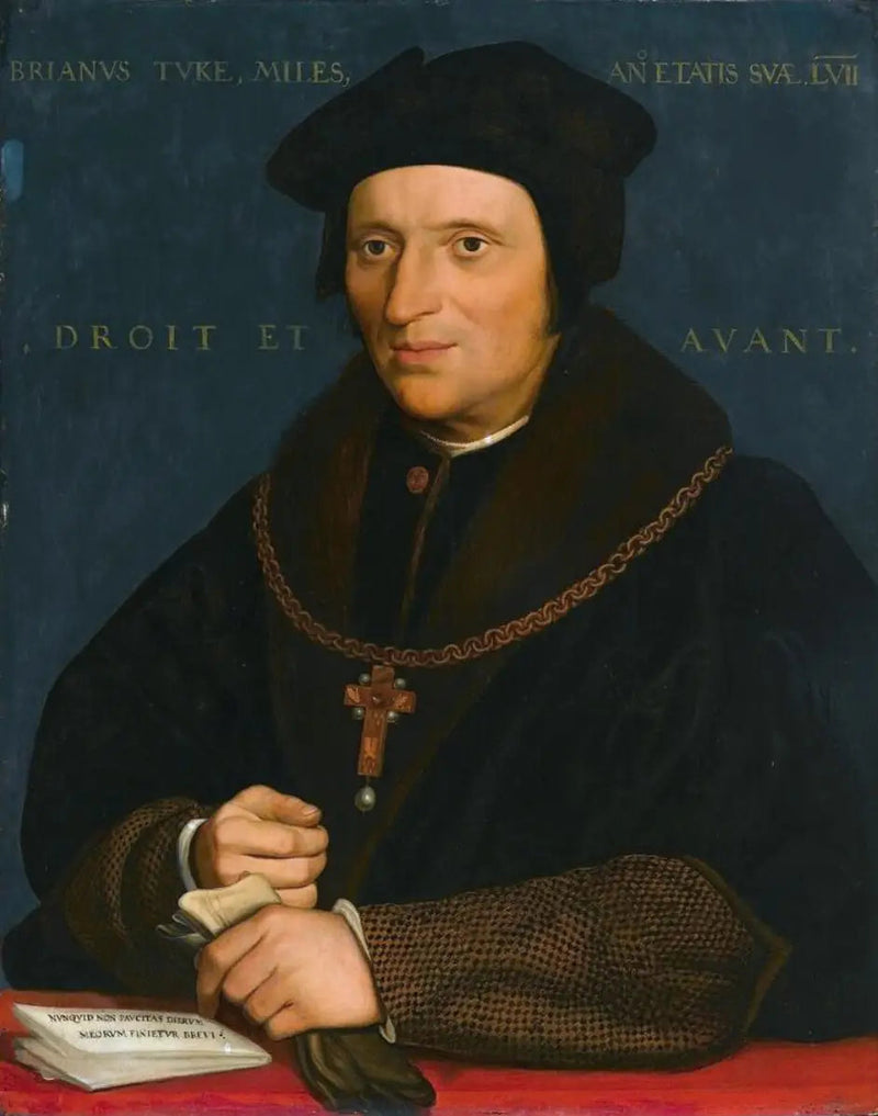 सर ब्रायन ट्यूक का पोर्ट्रेट - हंस होलबीन द ज्यूने