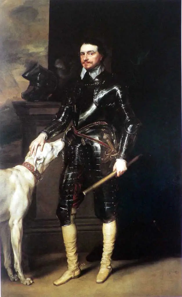 थॉमस वेंथवर्थ, पहले स्टैफ़र्ड काउंट का पोर्ट्रेट - एंटोनी वैन डाइक
