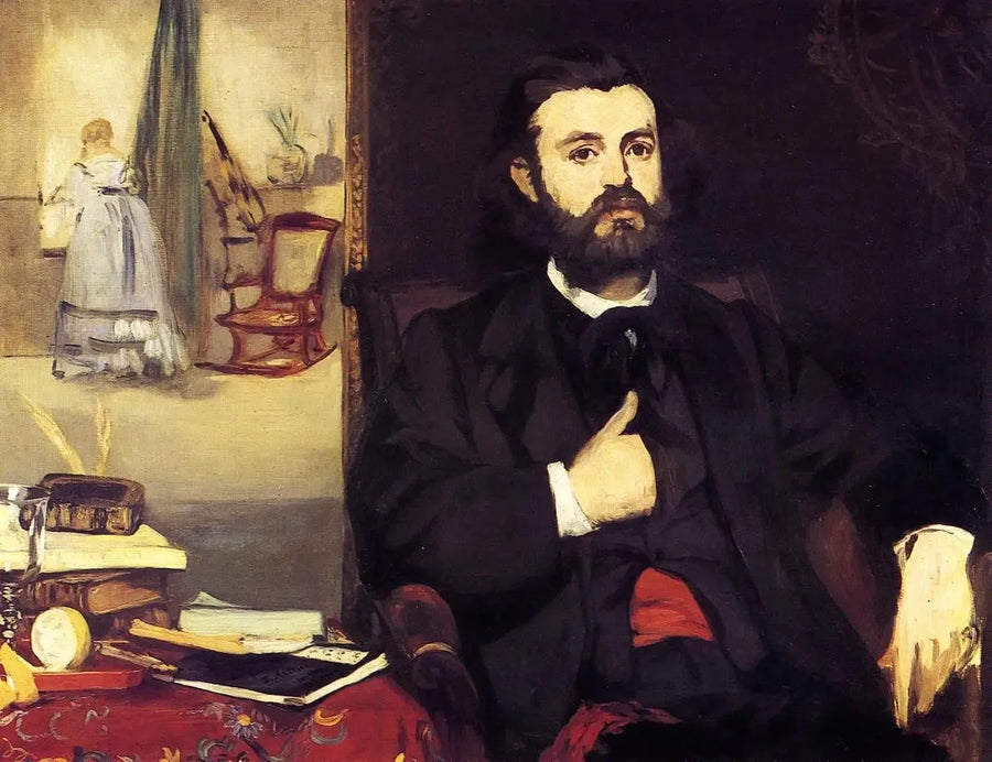 ज़कारी एस्ट्रुक का चित्र - Édouard Manet