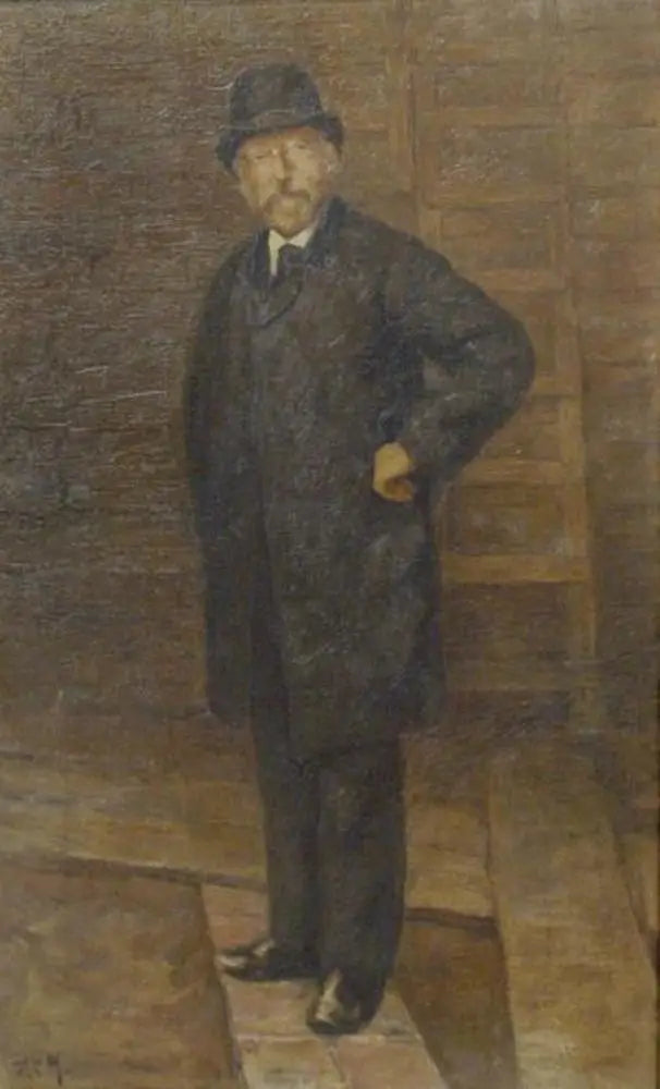 एग्बर्ट क्यूपर्स का चित्र (1828-1892) - पीट मॉंड्रियन