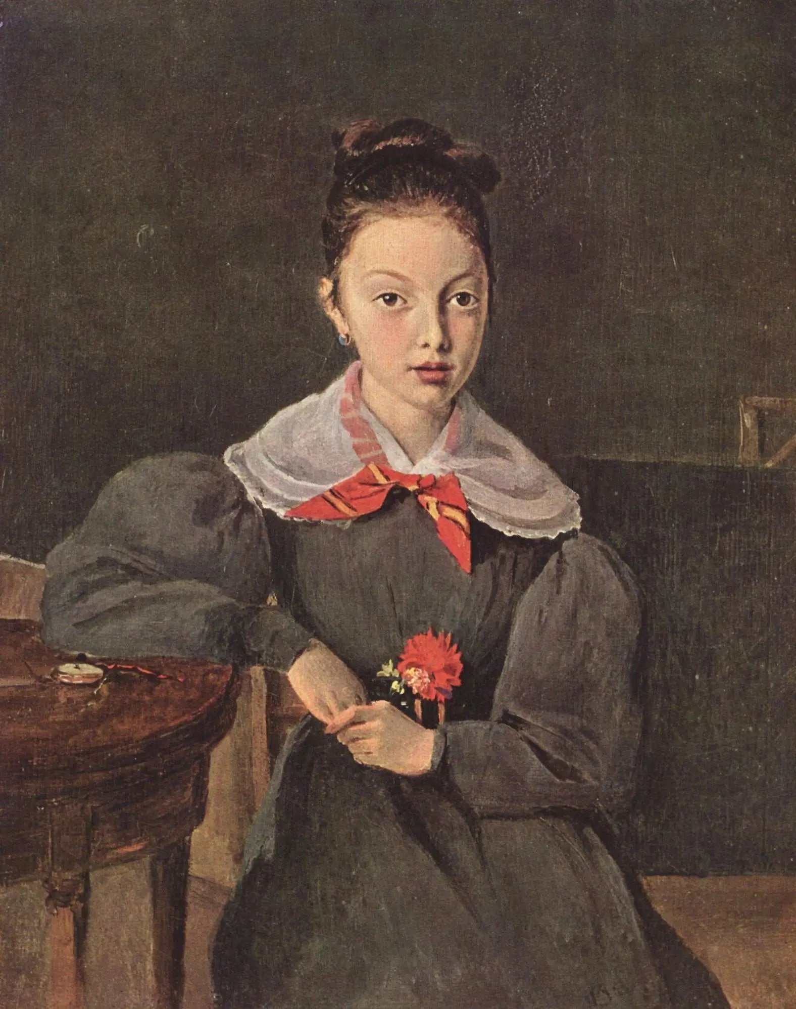 Portrait d’Octavie Sennegon - Jean-Baptiste Camille Corot - Alpha Reproduction