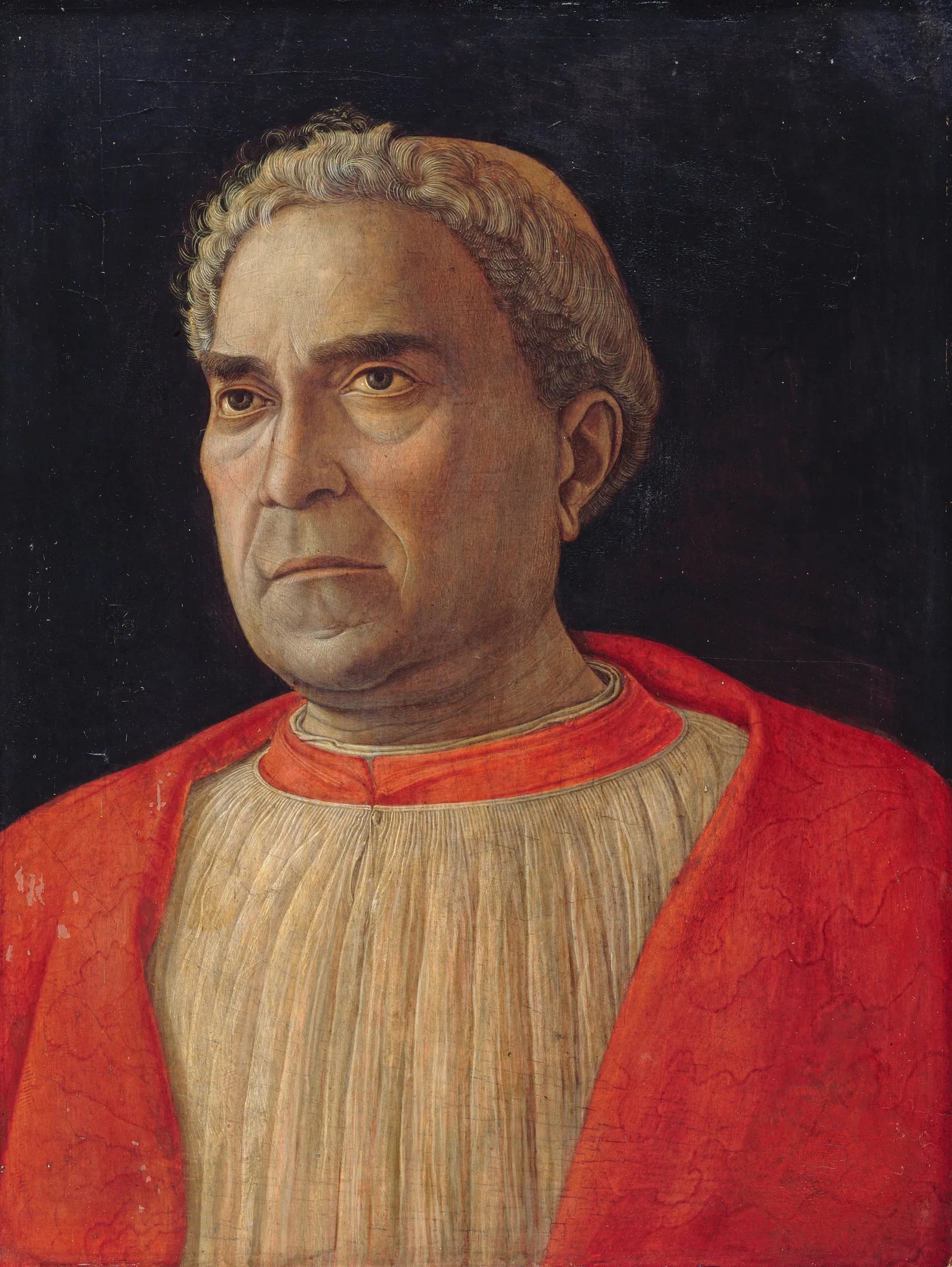 Portrait du Cardinal Ludovico Trevisan - Andrea Mantegna image 1 reproduction réalisée par Alpha Reproduction