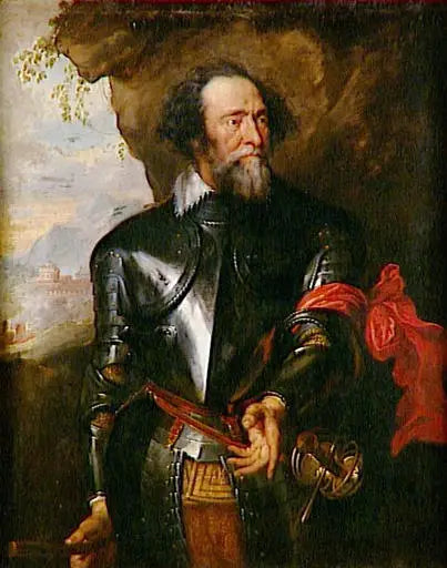 हेनरी डी बर्गे काउंट का पोर्ट्रेट - Antoine van Dyck