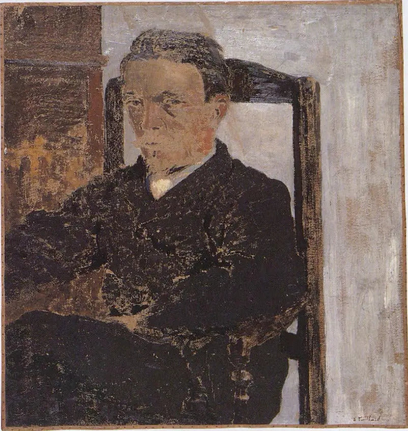 Portrait du peintre Vallotton - Édouard Vuillard - Alpha Reproduction