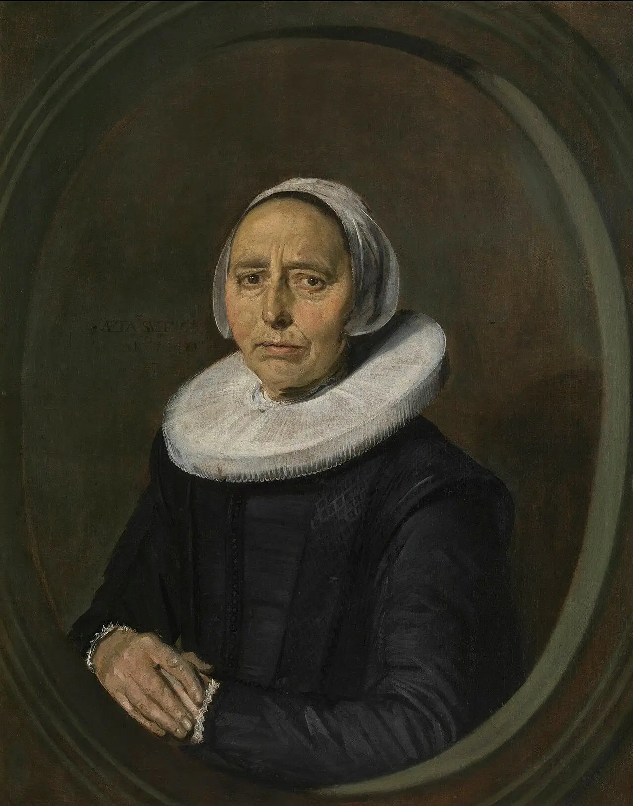 portrait d’une femme inconnue - Frans Hals - Alpha Reproduction