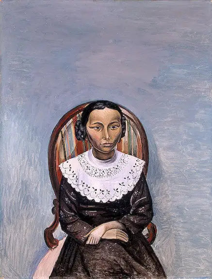 Portrait d’une fille en noir - André Derain - Alpha Reproduction