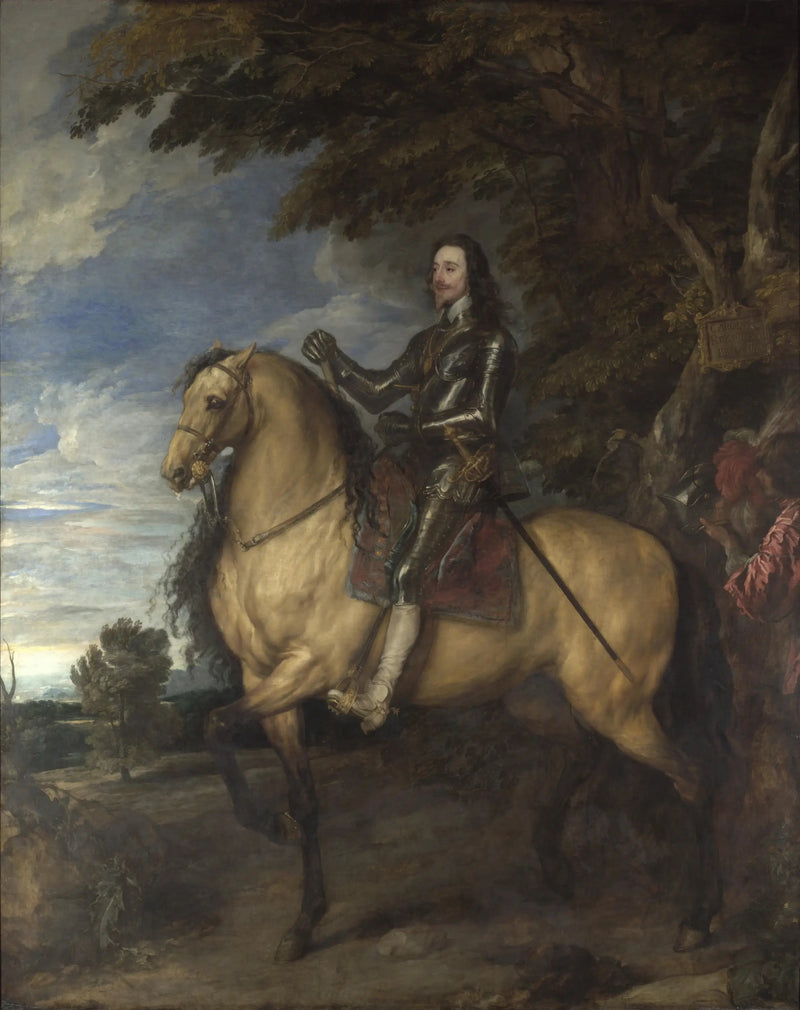 चार्ल्स I का घुड़सवारी पोर्ट्रेट - Antoine van Dyck