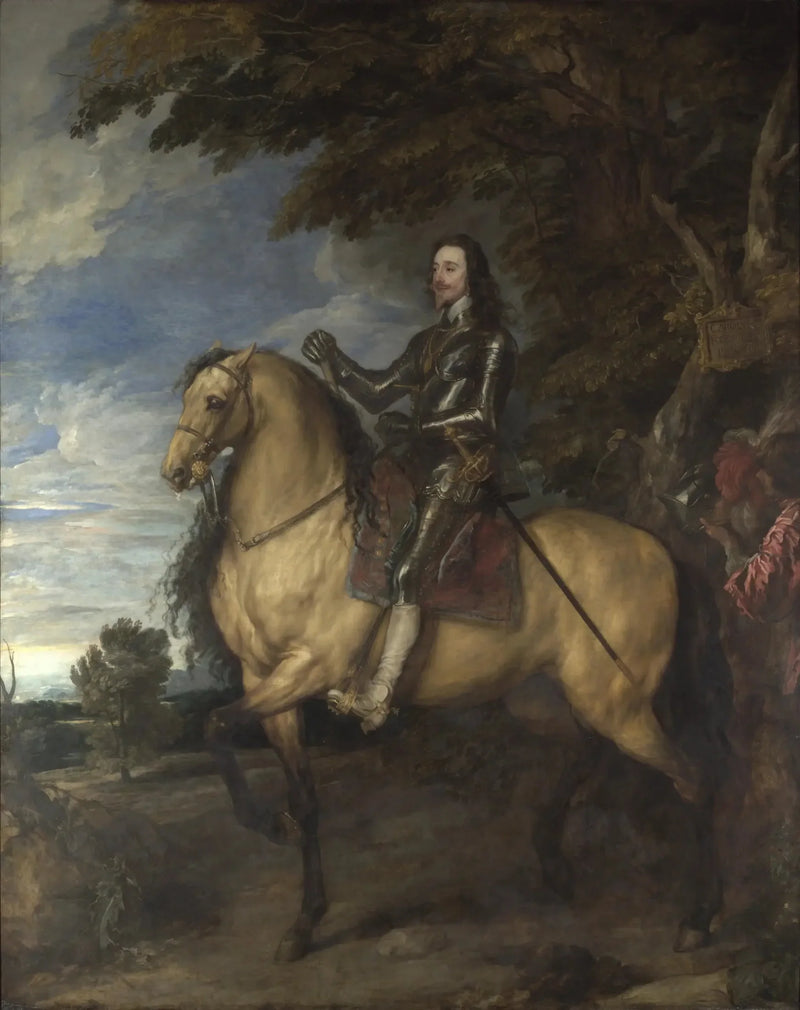 चार्ल्स I का घुड़सवारी पोर्ट्रेट - Antoine van Dyck